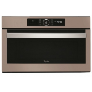 WHIRLPOOL AMW 730/SD Forno a microonde da incasso con grill, champagne,  1000 W 31 lt