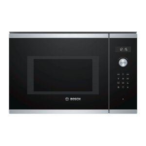 BOSCH BEL554MS0 Forno a microonde da incasso, inox, 900 W 25 lt