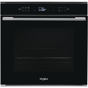 WHIRLPOOL W7 OM4 4S1 P BL Forno multifunzione da incasso, nero, pirolitico,  A+ 73 lt