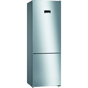 BOSCH KGN49XLEA Frigorifero con congelatore a libera installazione, inox, NoFrost, A++, 435 lt